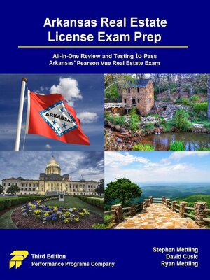 cover image of Arkansas Real Estate License Exam Prep